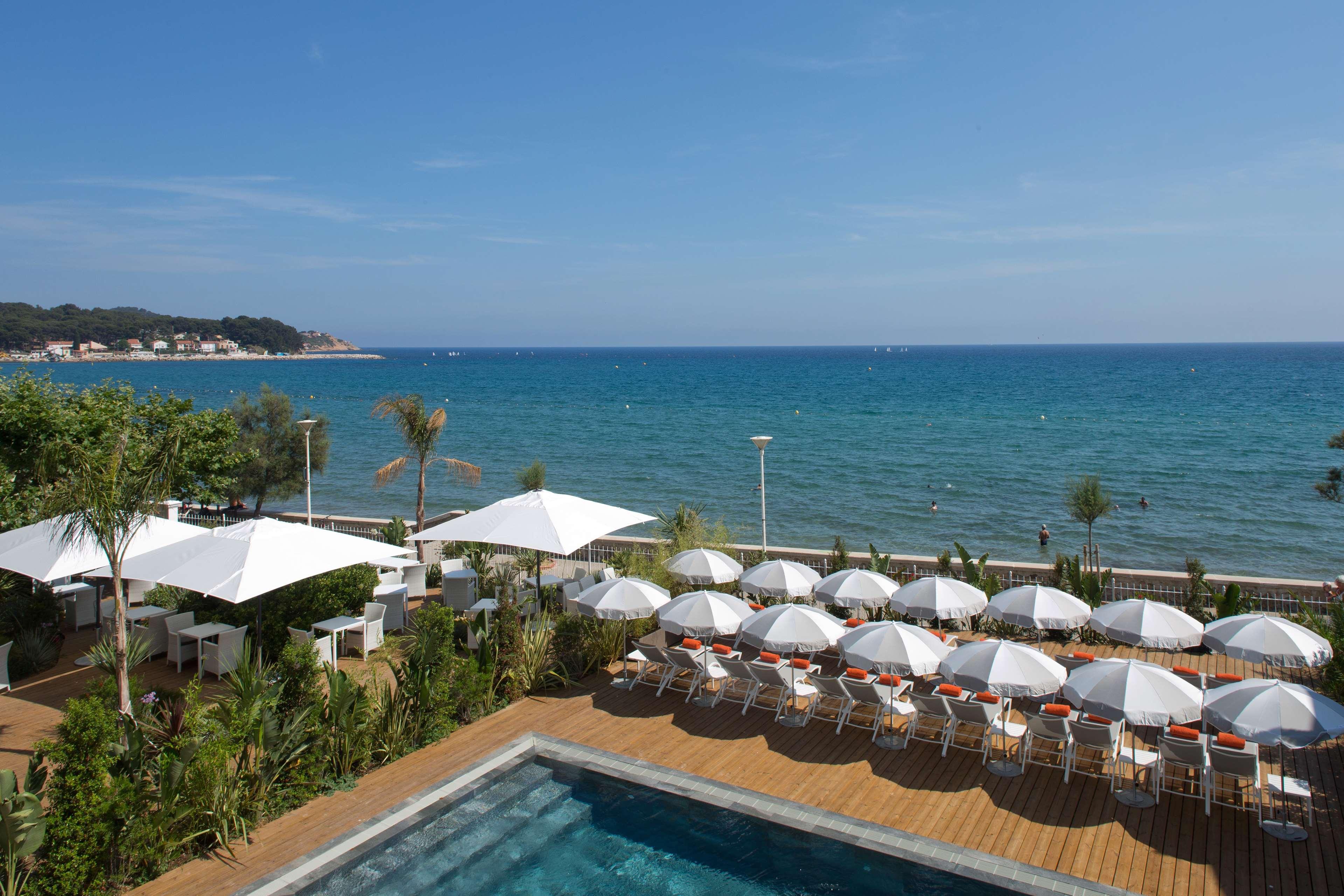 Grand Hotel Des Sablettes Plage, Curio Collection By Hilton La Seyne-sur-Mer Esterno foto